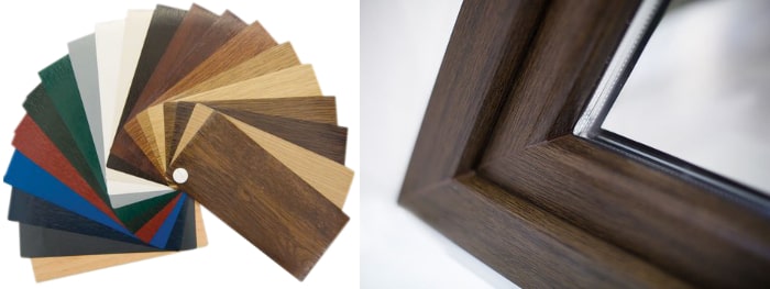 Ламінація профілю під дерево