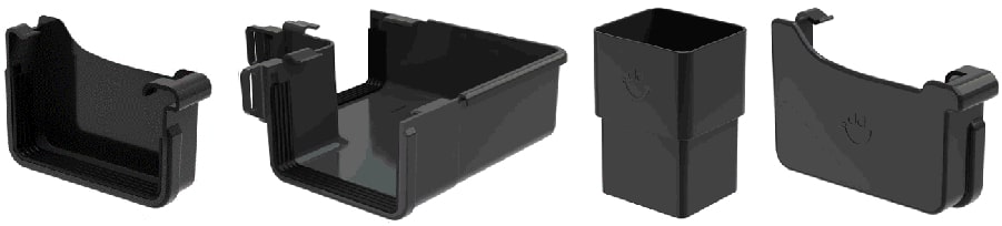 Підвищений блиск водостічної системи